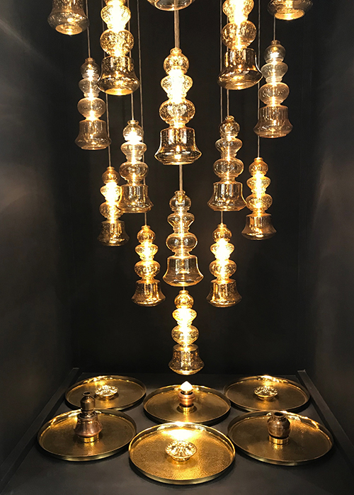 ilke lamps chandelier by Sahil & Sarthak